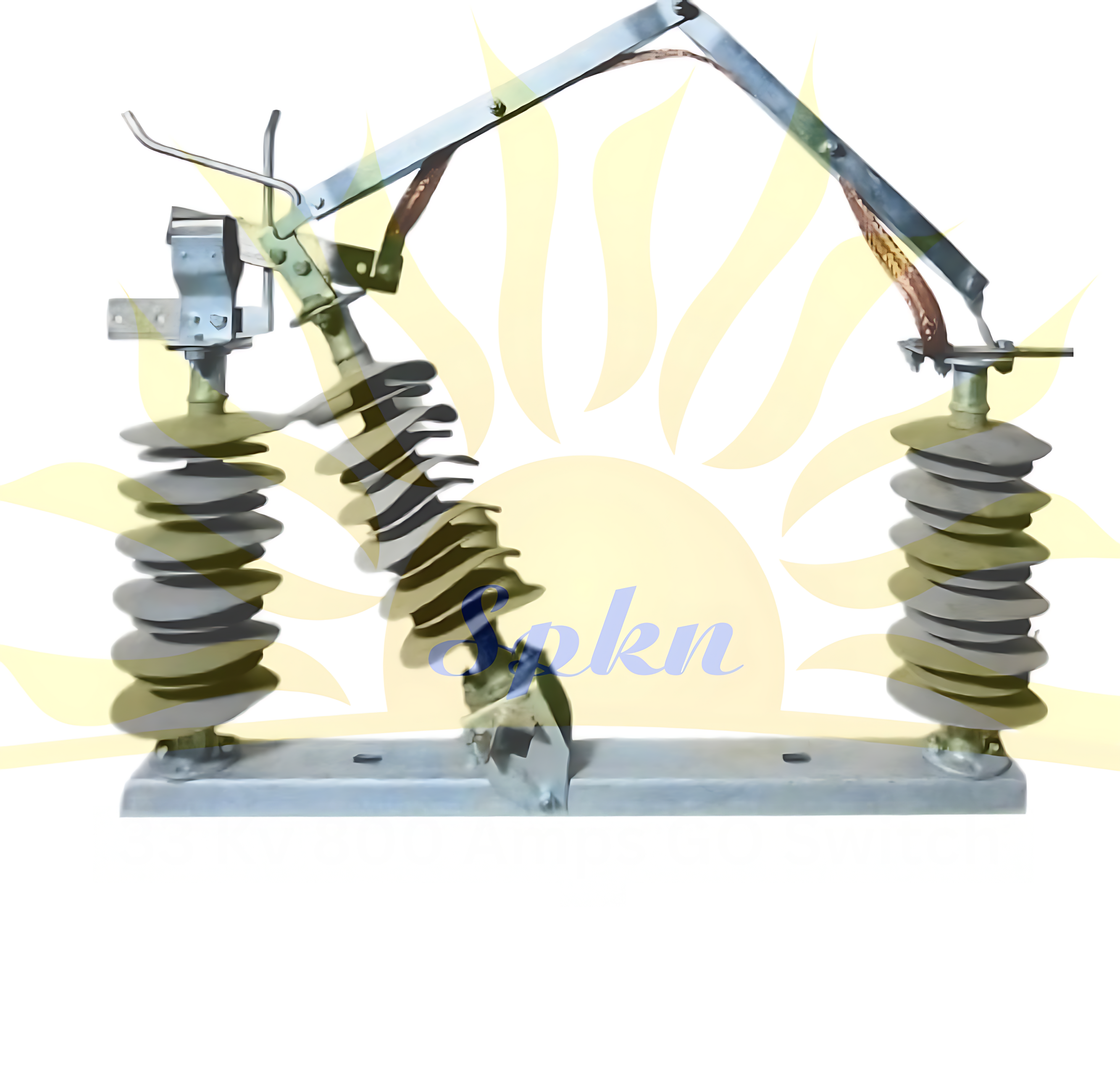 33 Kv 800 Amps GO Switch Polymer Insulator 24 mm FRM 57 PCD 75X40 mm Channel